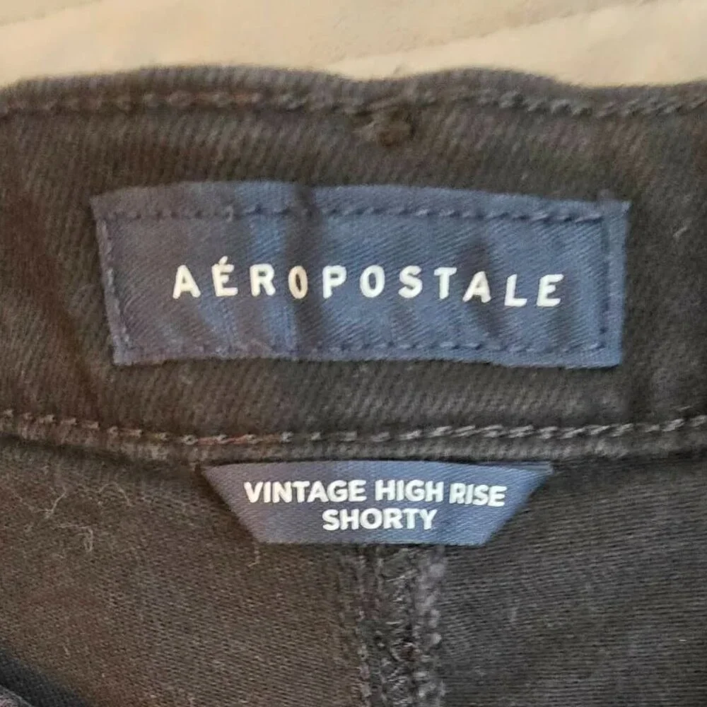 NWT Aeropostale Vintage High-Rise Shorty Shorts - Picture 4 of 6
